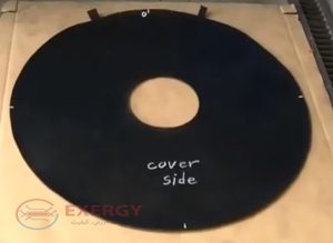 گسکت مبدل صفحه مارپیچ-اکسرژی