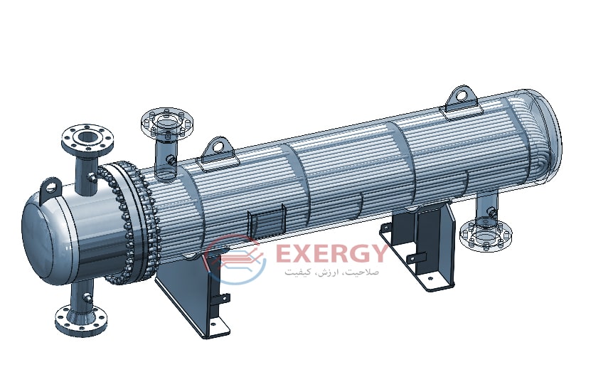 محاسبه مساحت مبدل حرارتی پوسته و لوله