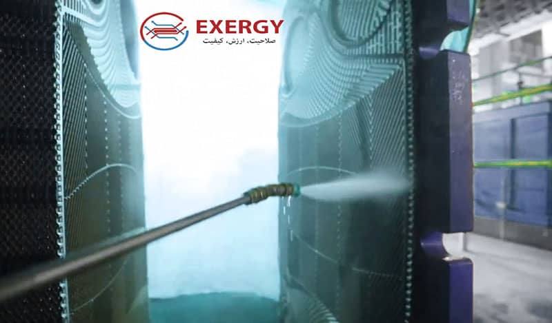 تمیزکاری مبدل صفحه ای 3