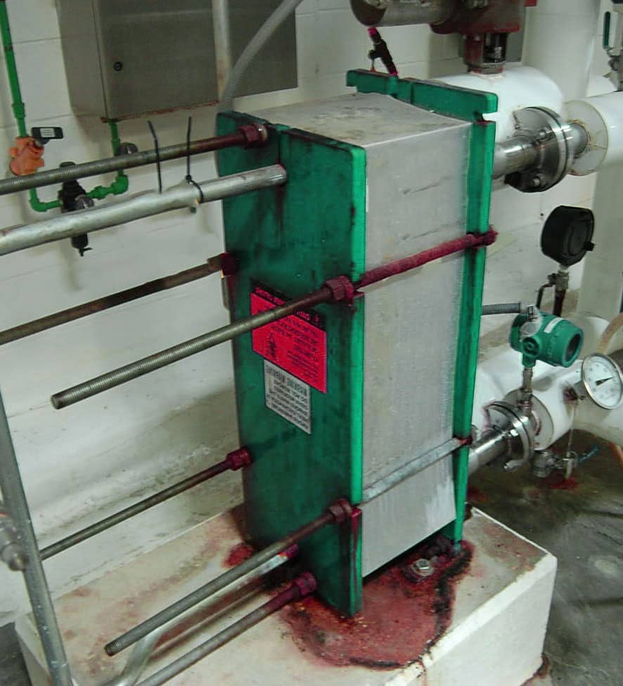 بهین هسازی مبدل حرارتی صفحه ای 