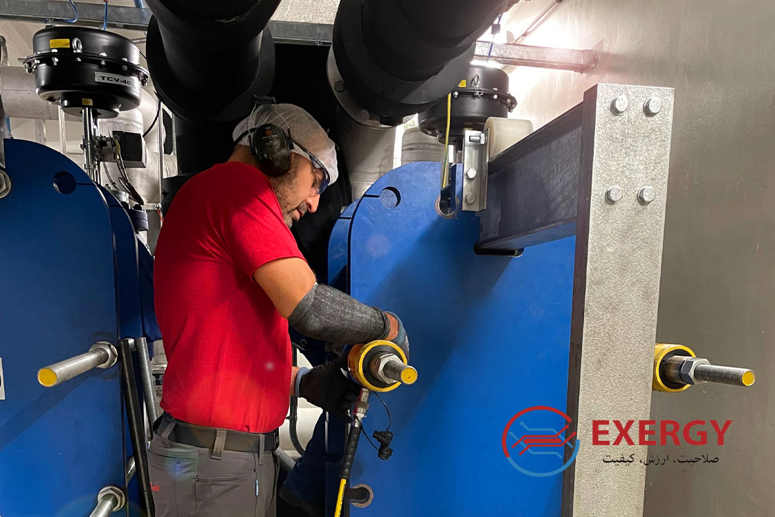 نصب مبدل حرارتی 4