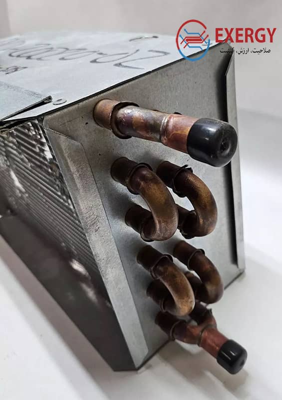 مبدل حرارتی فین تیوب -نمونه