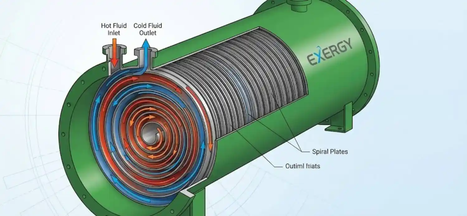 مبدل حرارتی مارپیچ