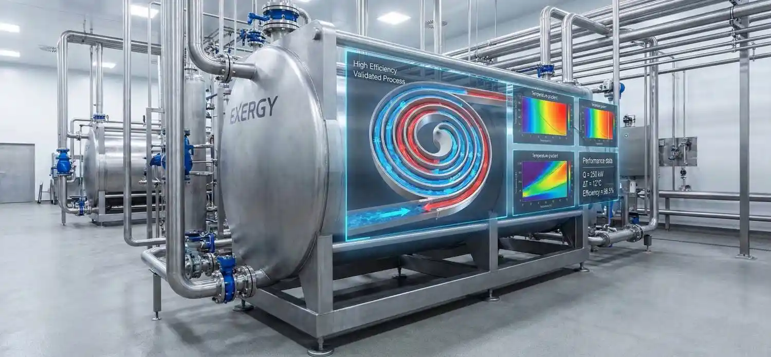 مبدل حرارتی صفحه ای مارپیچ