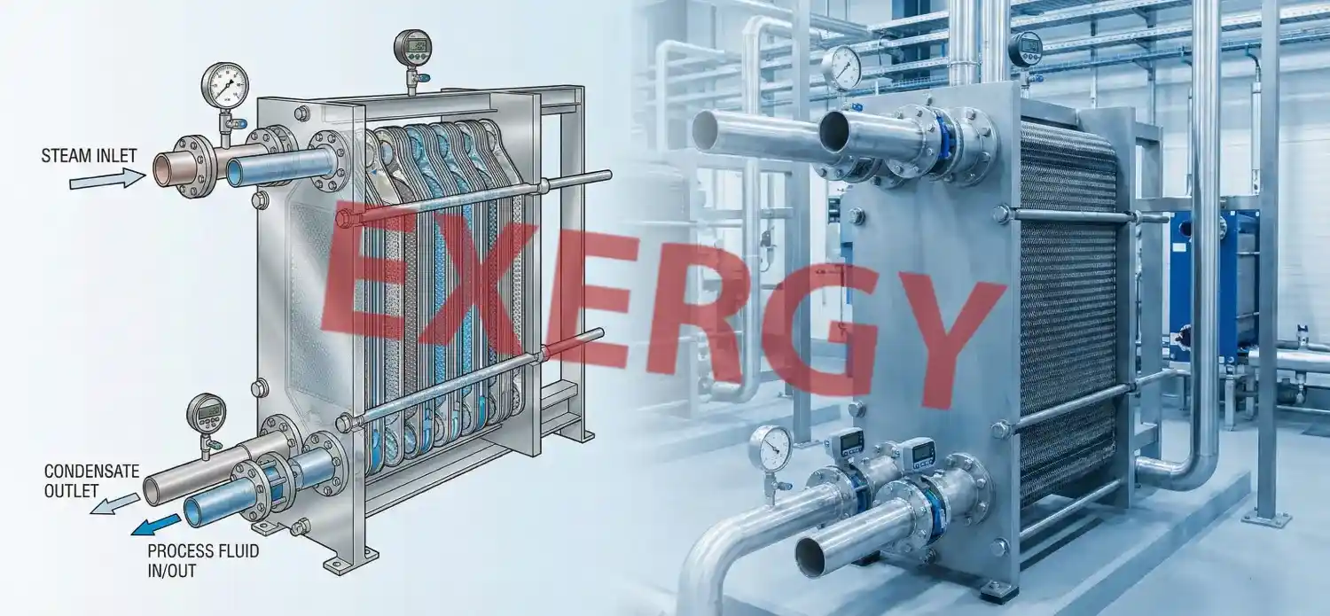 مبدل حرارتی بخار
