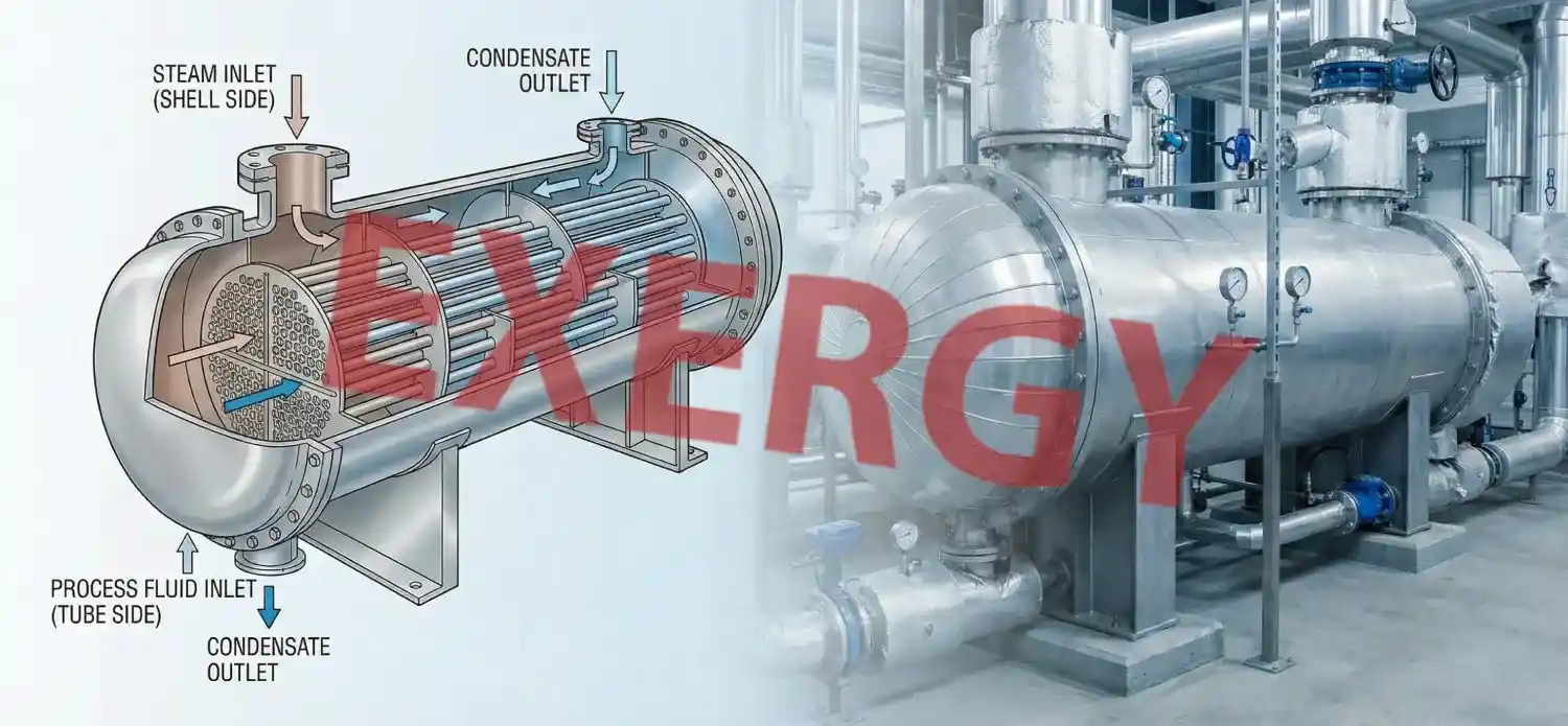 سازنده مبدل حرارتی بخار