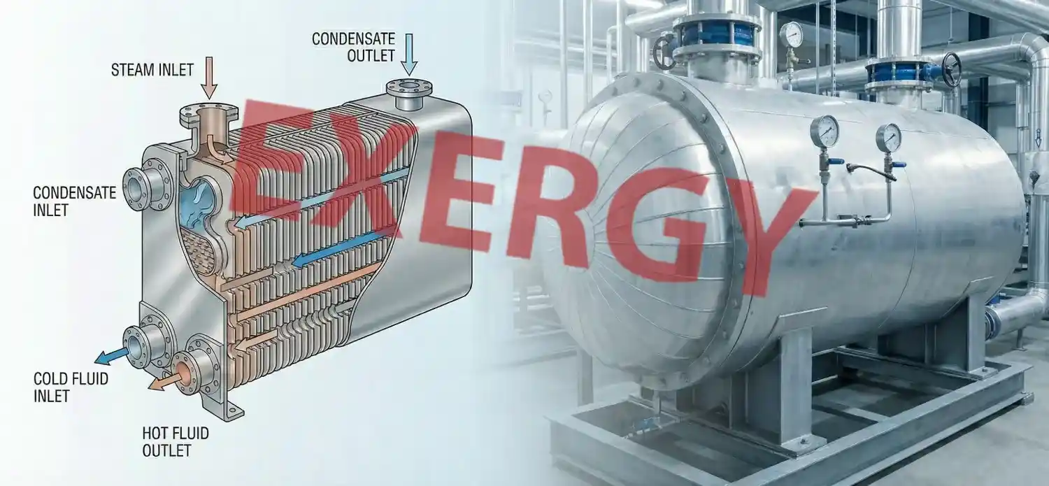 مبدل حرارتی بخار